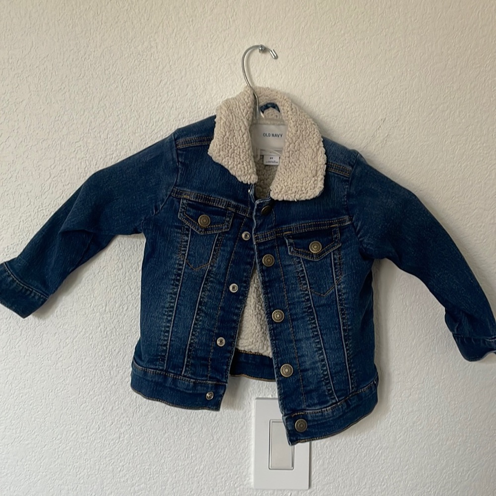 Toddler Sherpa Lined Jean Jacket